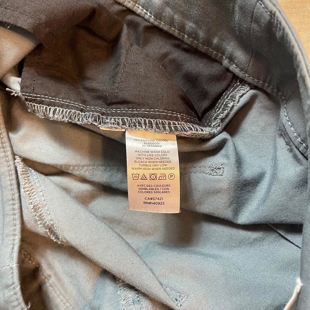 LOFT Straight Crop Pants Women's Size 8 Blue Gray - Picture 8 of 8